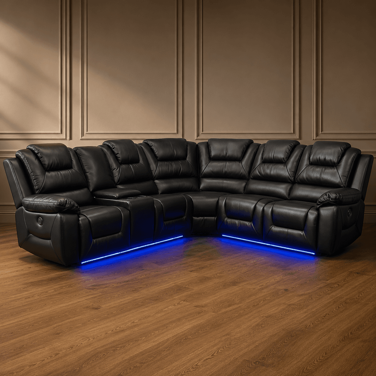 Oxford Electric Recliner Corner Sofa