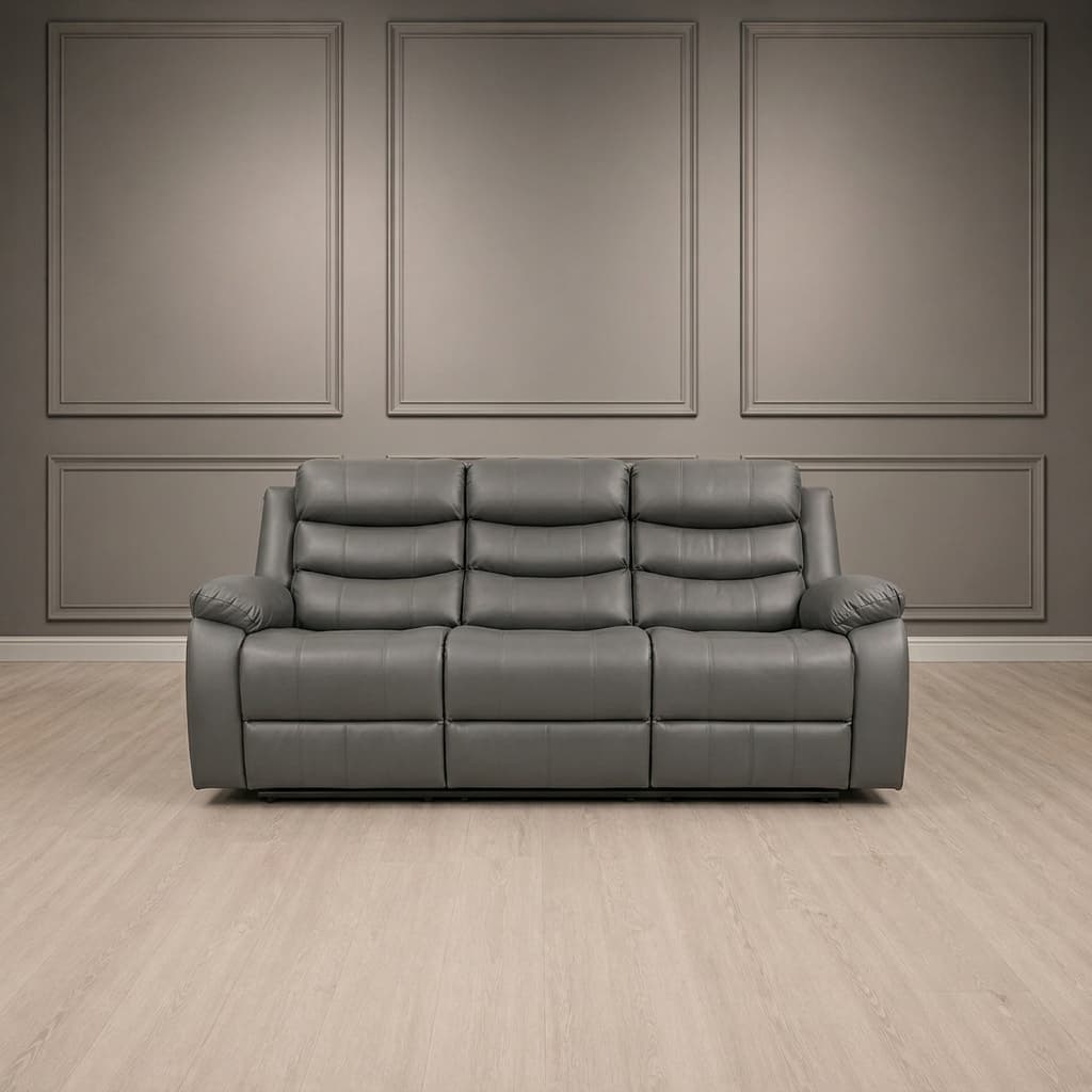 Roma Recliner 3 Seater Manual Sofa